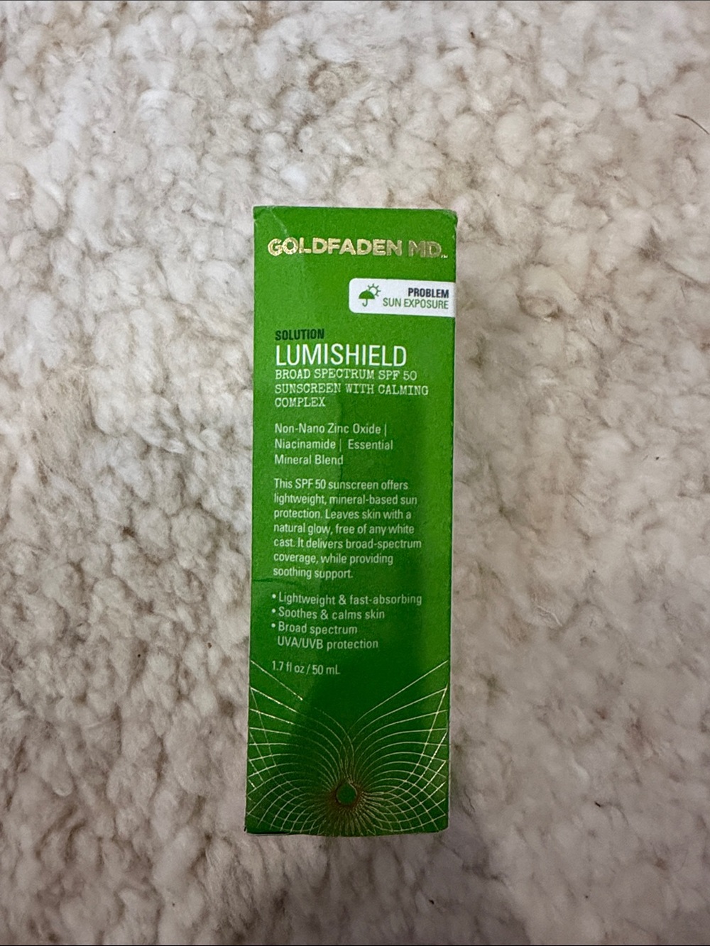 Lumishield SPF 50 Mineral Sunscreen – Green